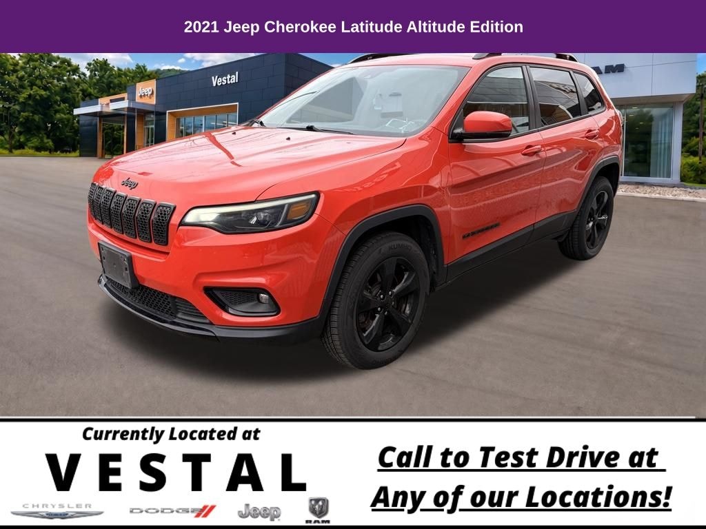 Used 2021 Jeep Cherokee Latitude Plus SUV