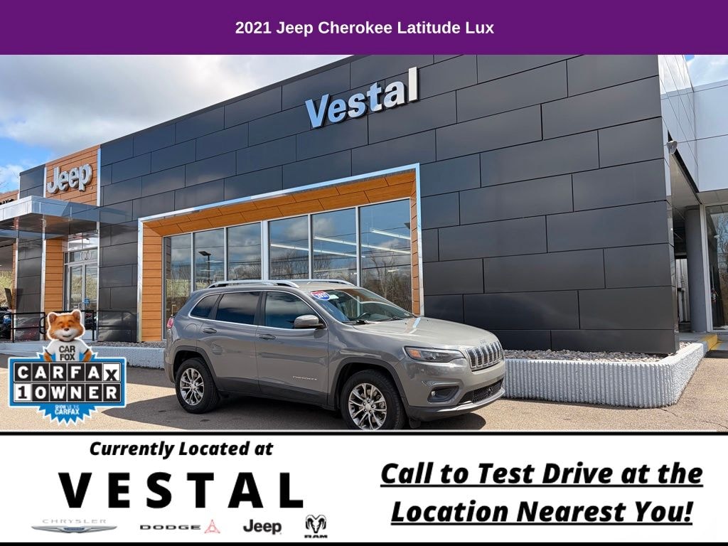 Used 2021 Jeep Cherokee Latitude Lux SUV