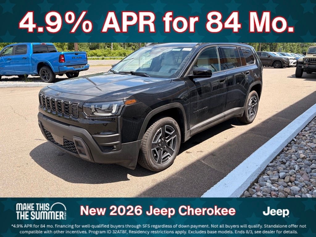 New 2026 Jeep Cherokee Limited Sport Utility