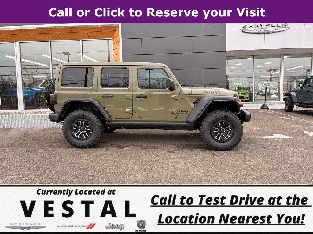 New 2026 Jeep Wrangler Willys Sport Utility