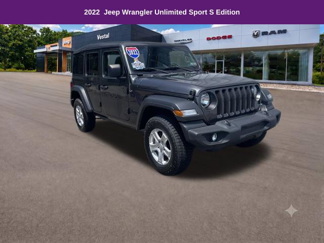Used 2022 Jeep Wrangler Unlimited Sport SUV