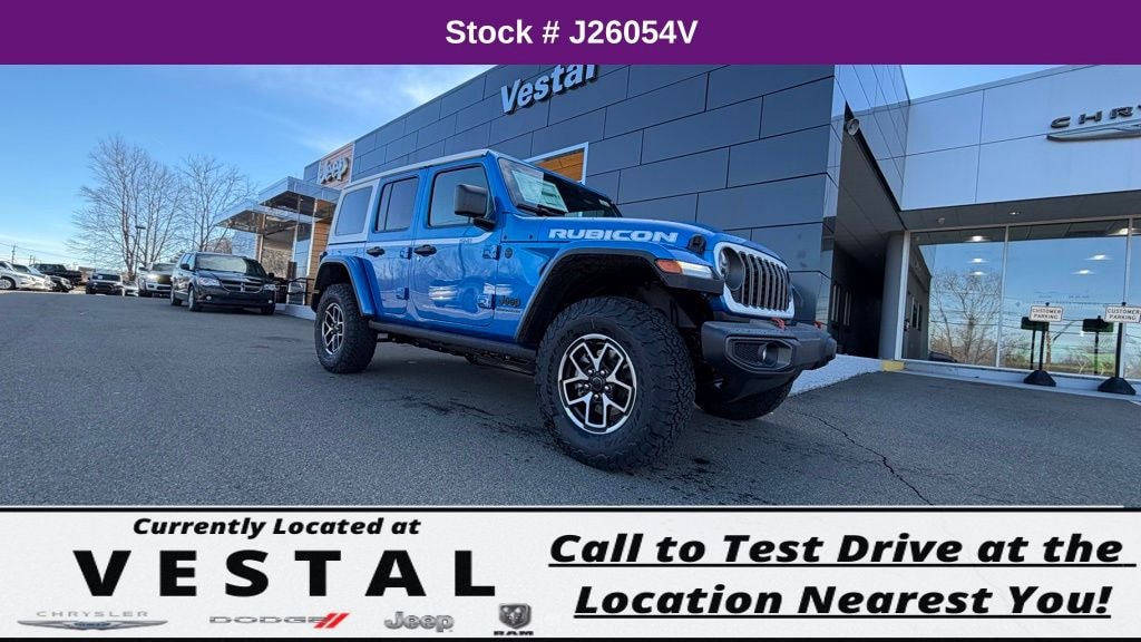 New 2026 Jeep Wrangler Rubicon Sport Utility