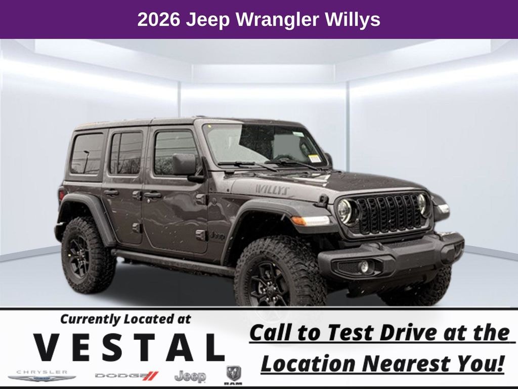 New 2026 Jeep Wrangler Willys Sport Utility