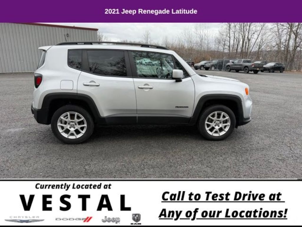 Used 2021 Jeep Renegade Latitude SUV