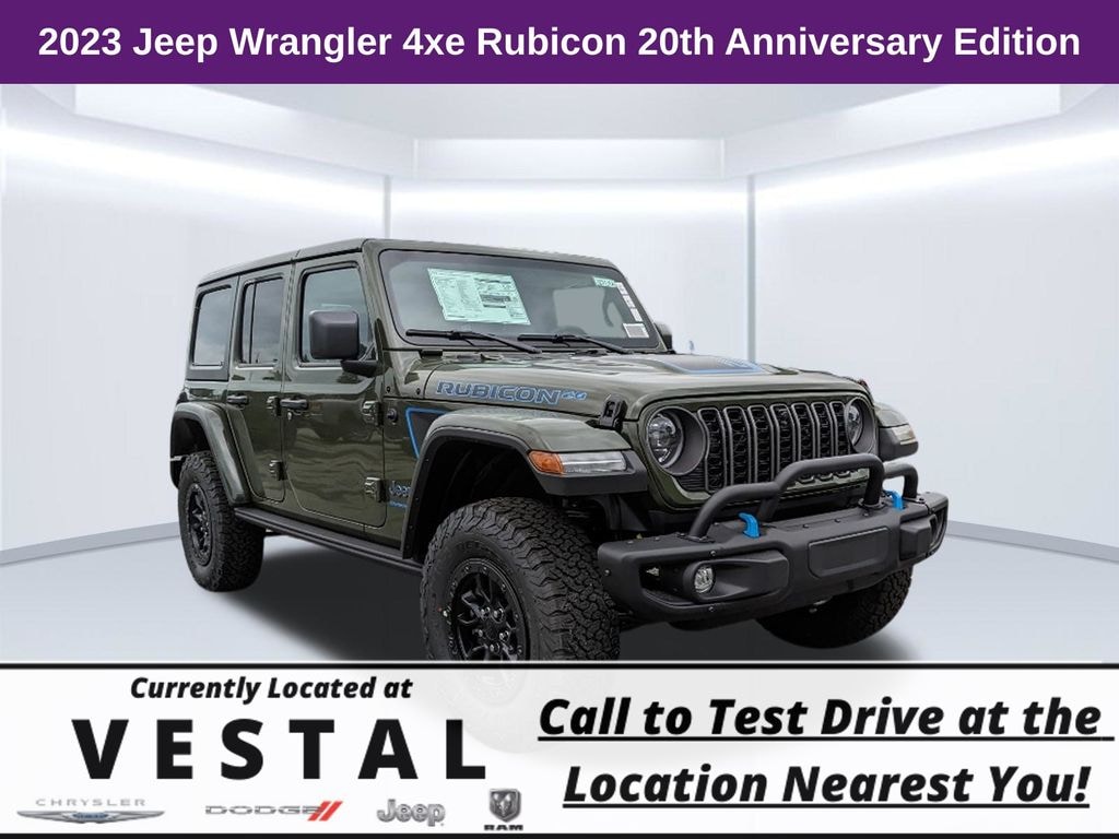 New 2023 Jeep Wrangler Rubicon 20th Anniversary Edition 4xe Sport Utility