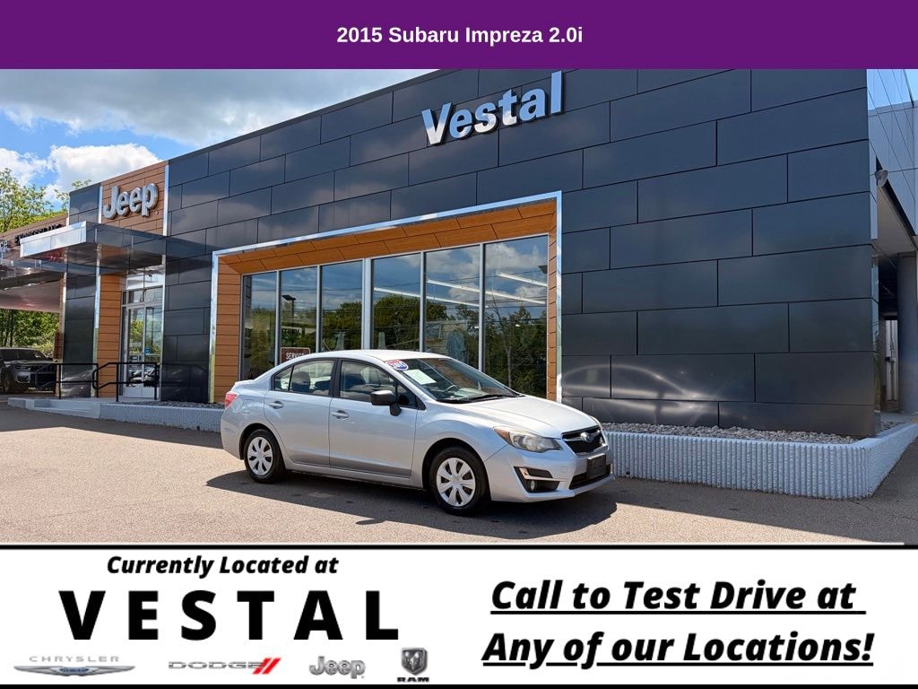 Used 2015 Subaru Impreza 2.0i 4dr (M5) Sedan