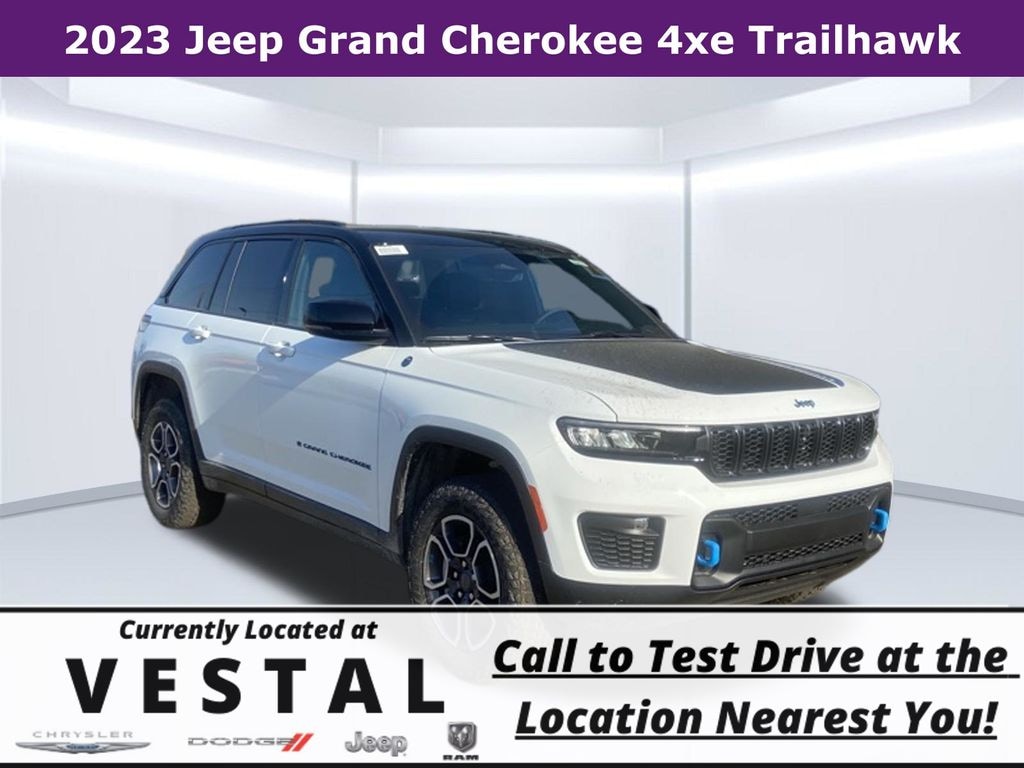 New 2023 Jeep Grand Cherokee Trailhawk 4xe Sport Utility