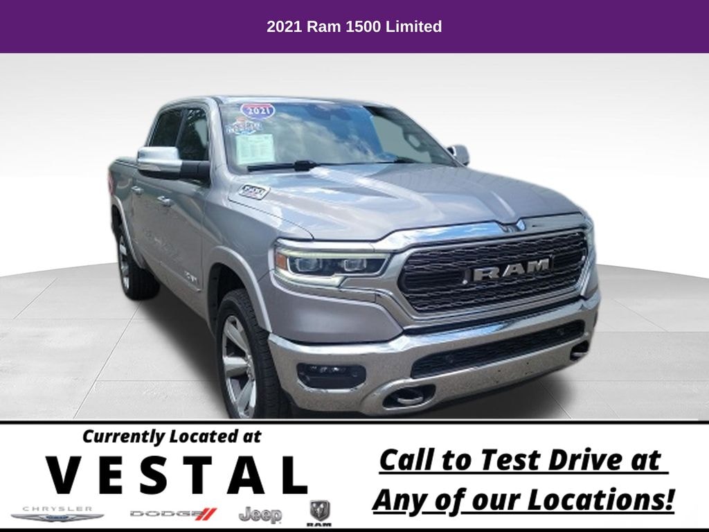 Used 2021 Ram 1500 Limited Truck Crew Cab