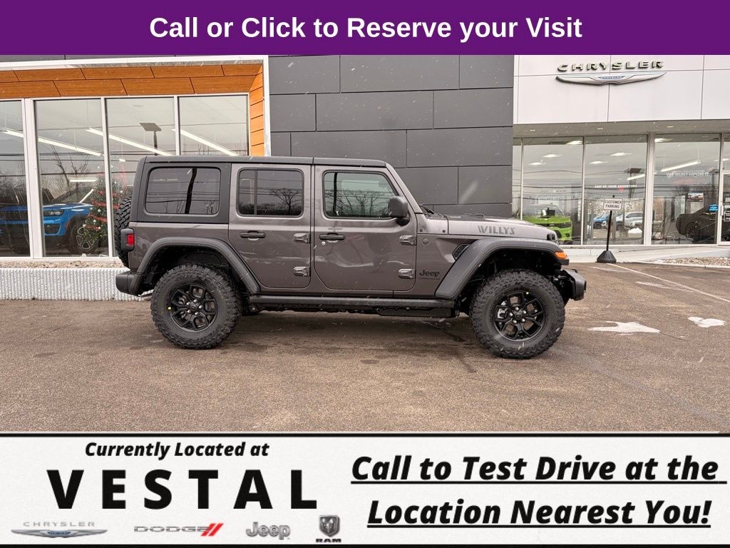 New 2026 Jeep Wrangler Willys Sport Utility