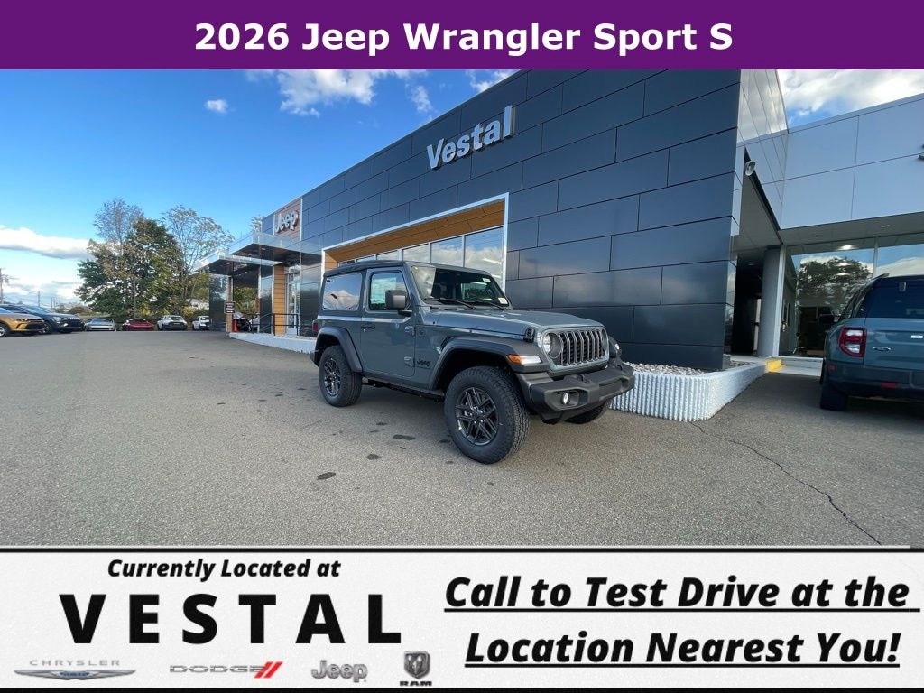 New 2026 Jeep Wrangler Sport S Sport Utility