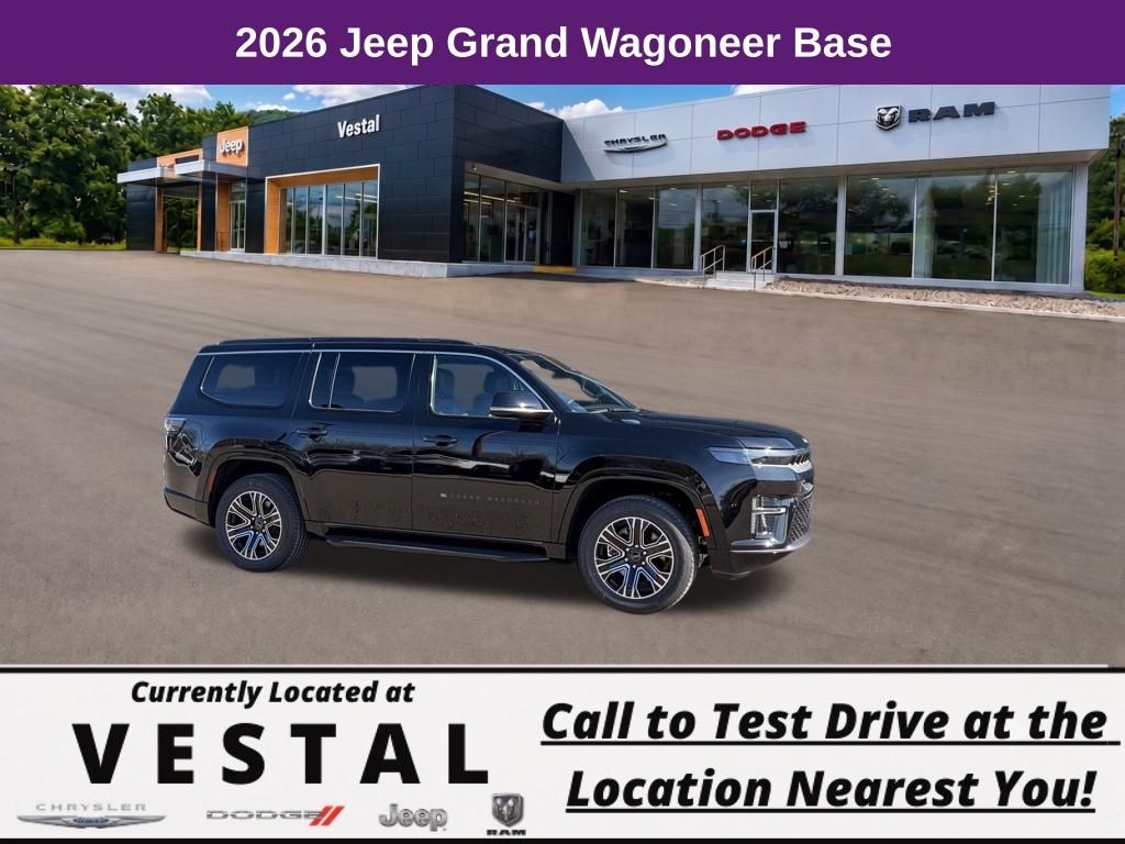 New 2026 Jeep Grand Wagoneer 4X4 Sport Utility