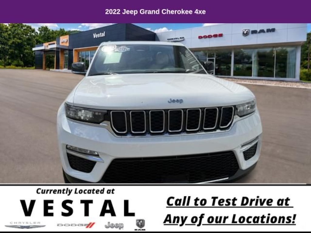 Used 2022 Jeep Grand Cherokee 4xe Base SUV