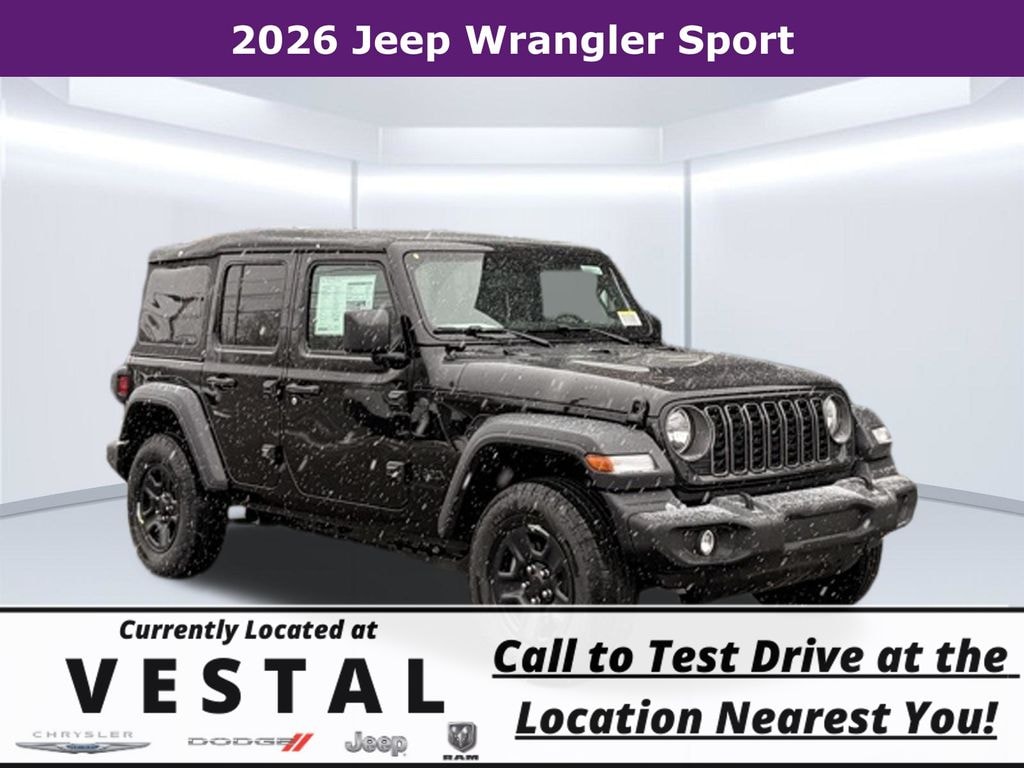 New 2026 Jeep Wrangler Sport Sport Utility