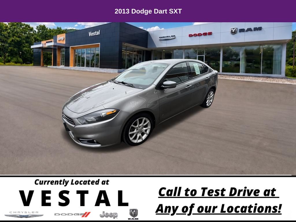 Used 2013 Dodge Dart SXT with VIN 1C3CDFBAXDD346117 for sale in Vestal, NY
