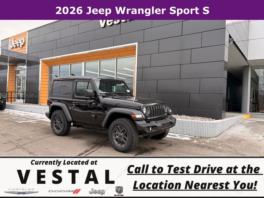 New 2026 Jeep Wrangler Sport S Sport Utility