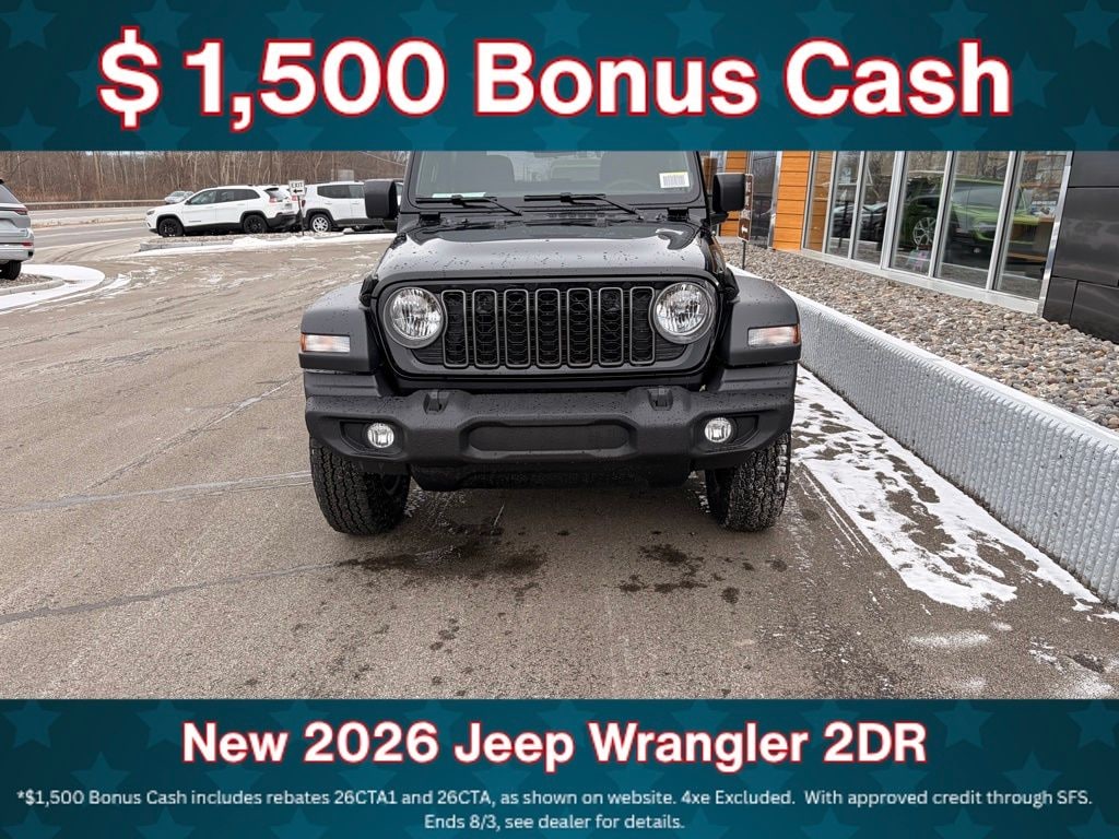 New 2026 Jeep Wrangler Sport S Sport Utility