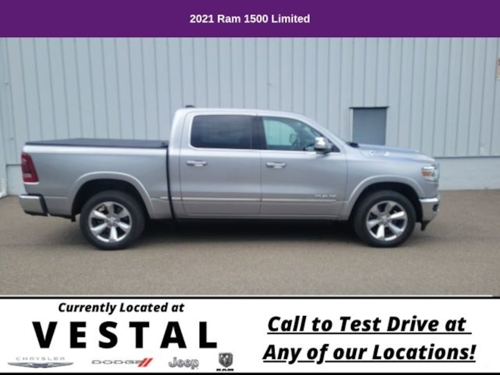 Used 2021 Ram 1500 Limited Truck Crew Cab