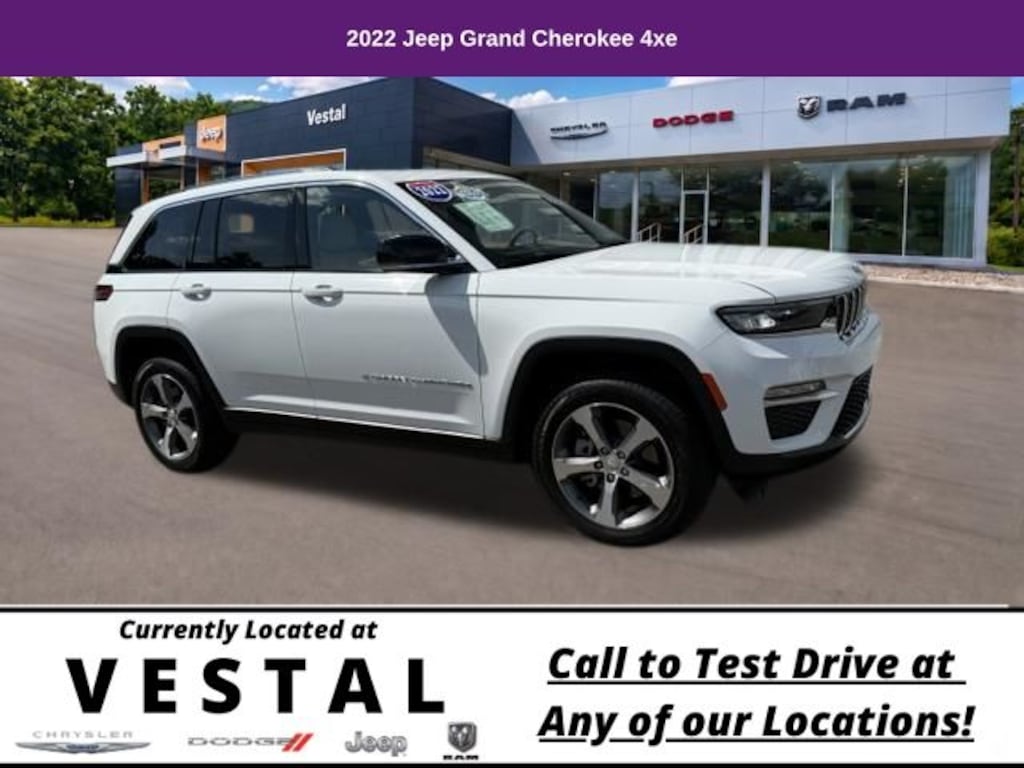 Used 2022 Jeep Grand Cherokee 4xe Base SUV