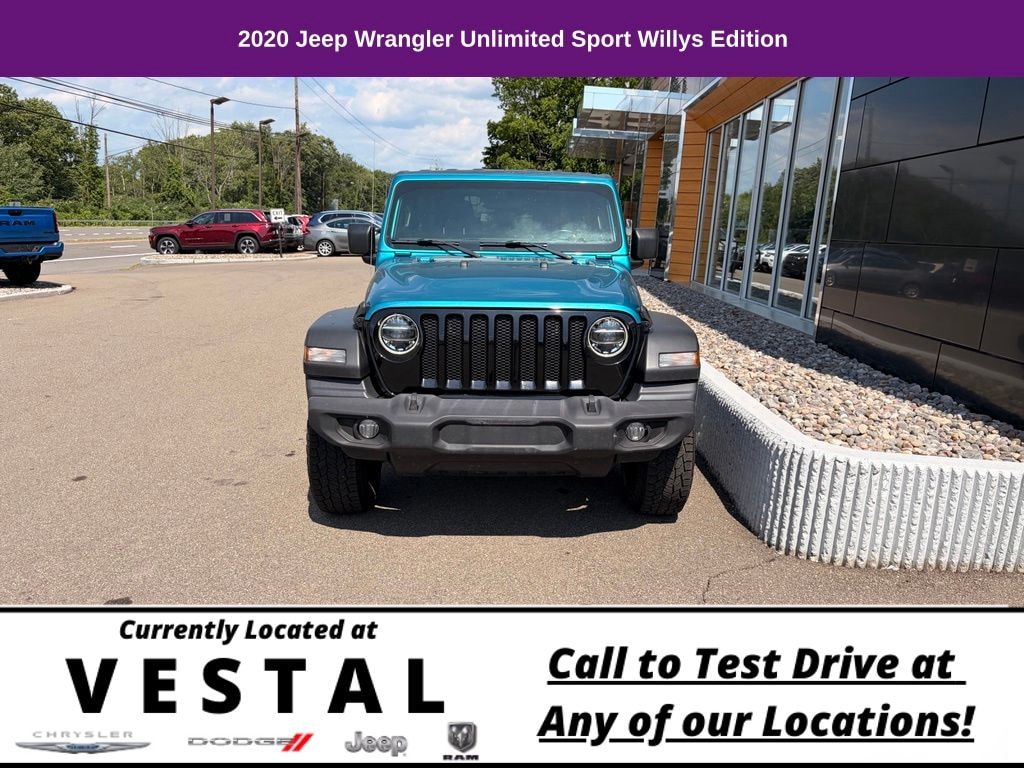 Used 2020 Jeep Wrangler Unlimited Sport SUV