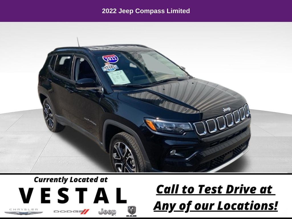 Used 2022 Jeep Compass Limited SUV