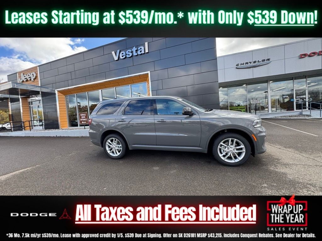 New 2026 Dodge Durango GT Sport Utility