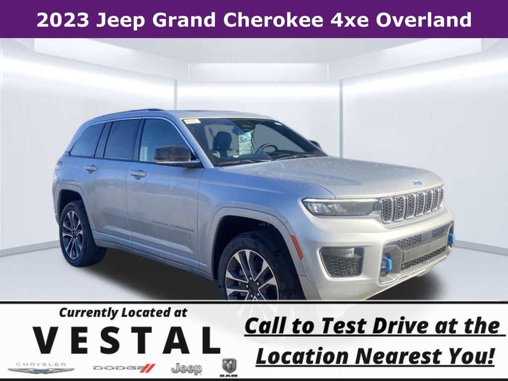 New 2023 Jeep Grand Cherokee Overland 4xe Sport Utility