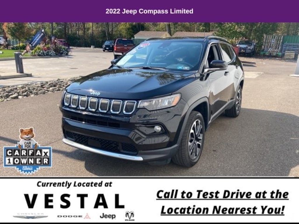 Used 2022 Jeep Compass Limited SUV