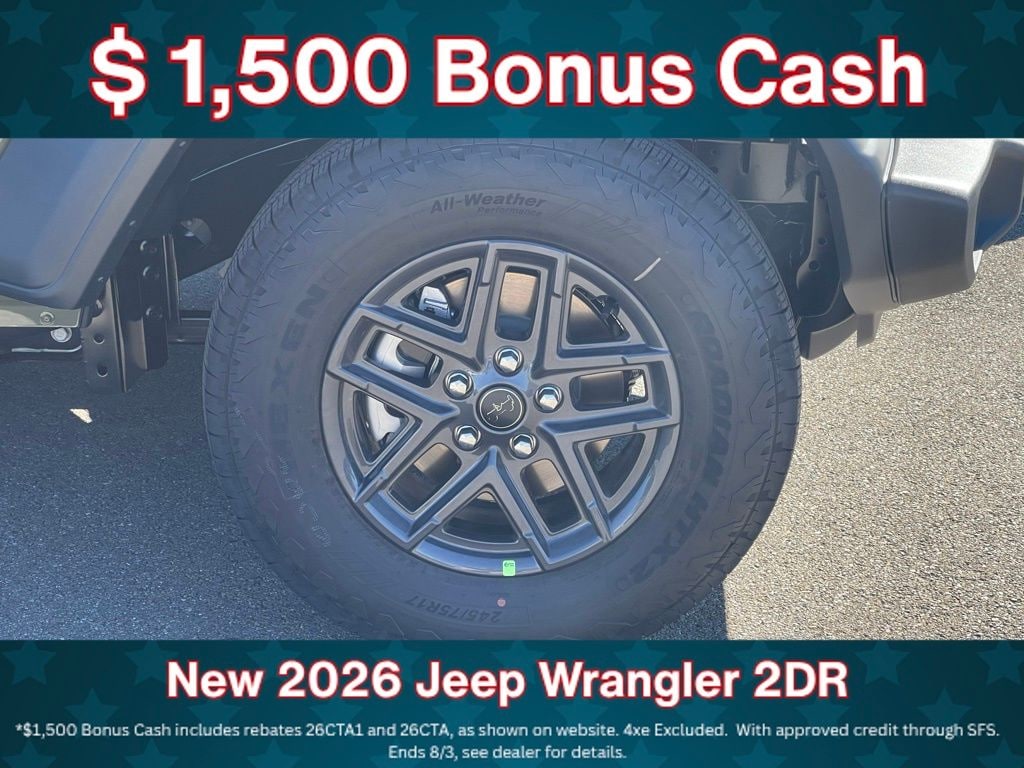 New 2026 Jeep Wrangler Sport S Sport Utility