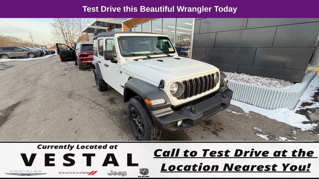 New 2026 Jeep Wrangler Sport Sport Utility