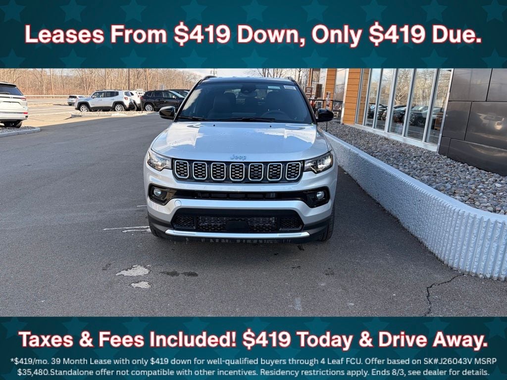 New 2026 Jeep Compass Limited Sport Utility