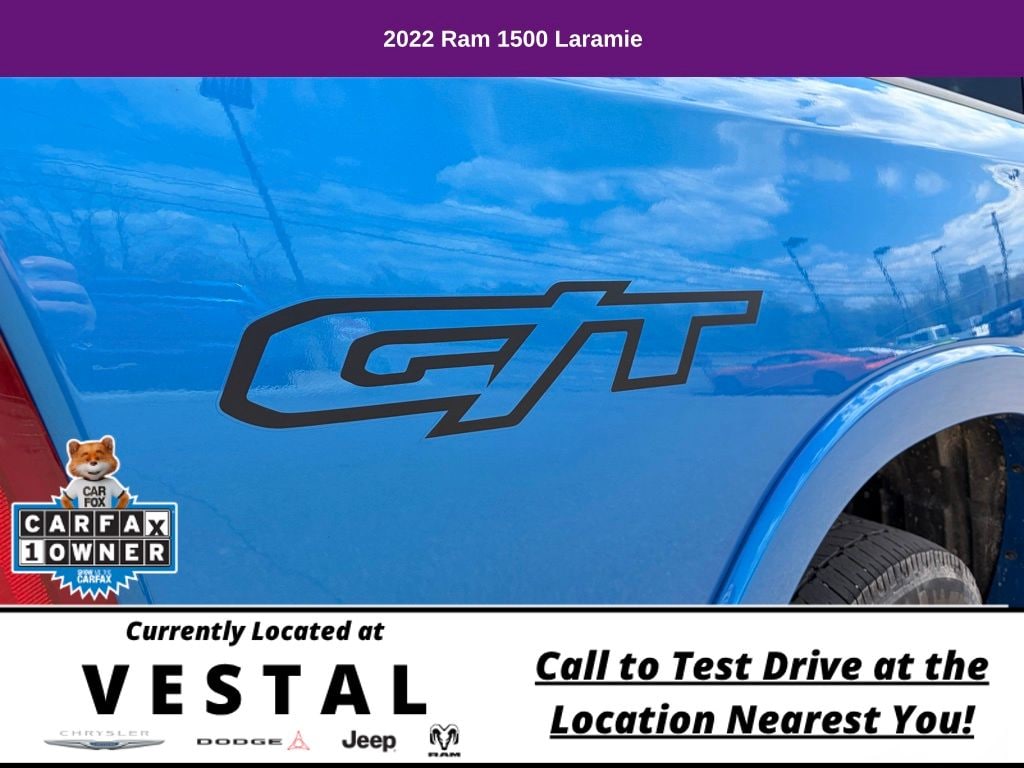 Used 2022 Ram 1500 Laramie Truck Crew Cab