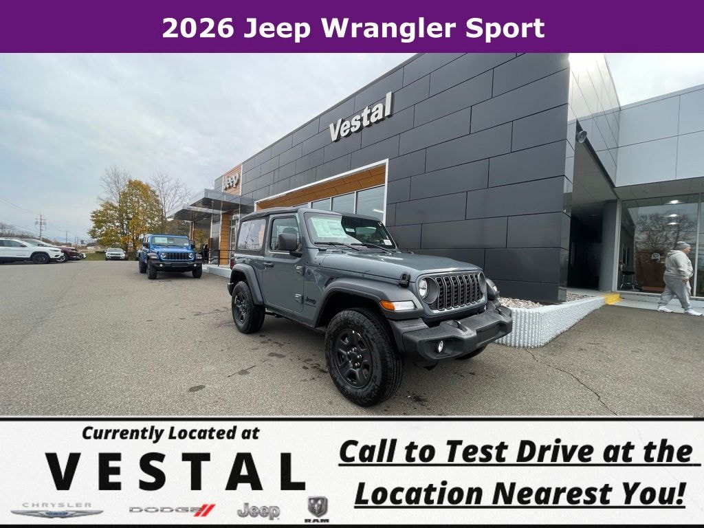 New 2026 Jeep Wrangler Sport Sport Utility