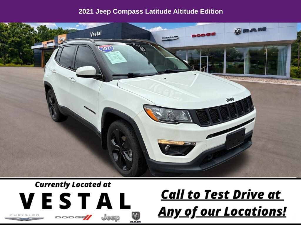 Used 2021 Jeep Compass Latitude SUV