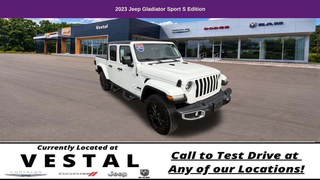 Used 2023 Jeep Gladiator Sport Truck Crew Cab
