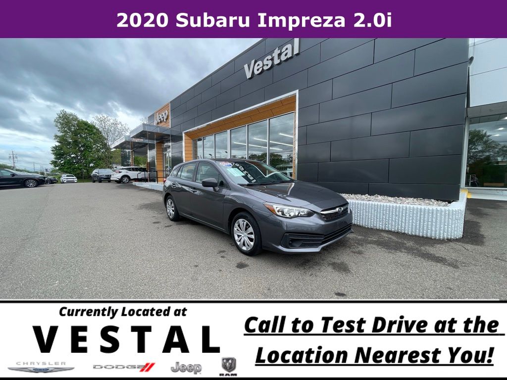 Used 2020 Subaru Impreza Base with VIN 4S3GTAB66L3706700 for sale in Vestal, NY