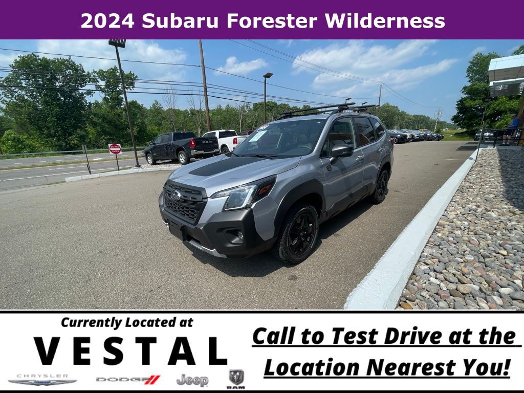 Used 2024 Subaru Forester Wilderness with VIN JF2SKAHC1RH484249 for sale in Vestal, NY