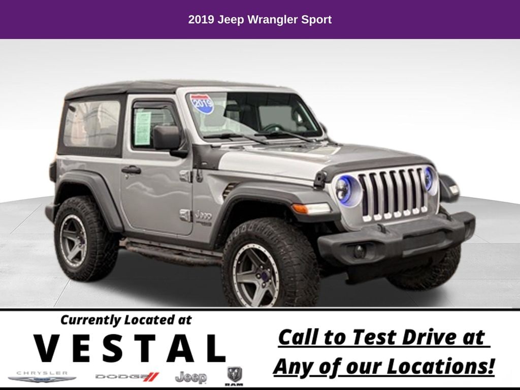 Used 2019 Jeep Wrangler Sport SUV