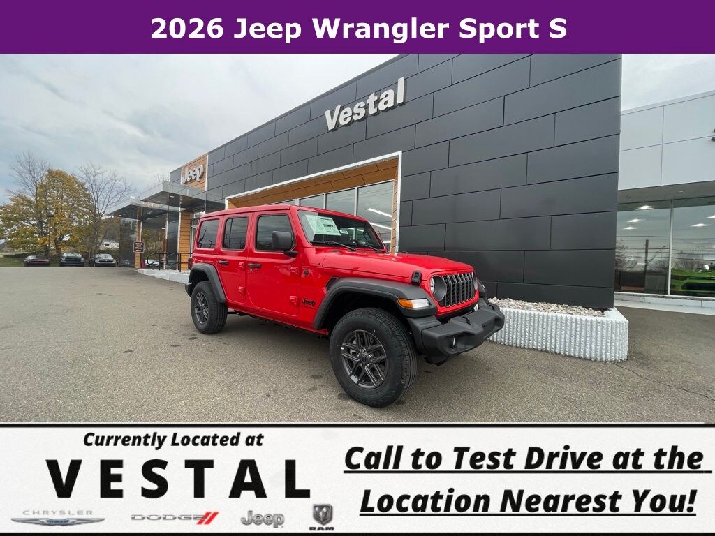 New 2026 Jeep Wrangler Sport S Sport Utility