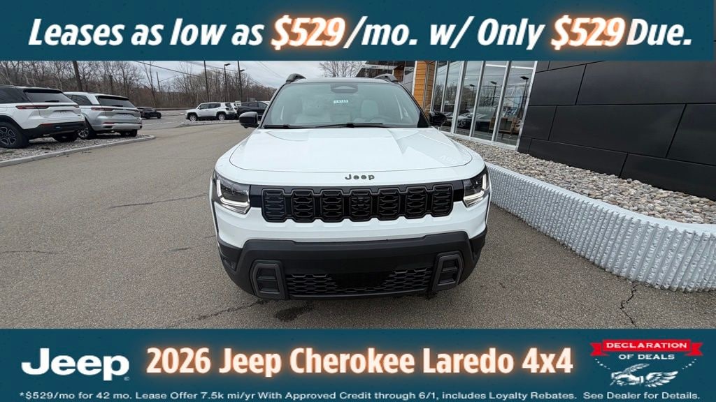New 2026 Jeep Cherokee Overland Sport Utility