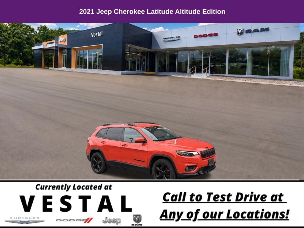 Used 2021 Jeep Cherokee Latitude Plus SUV