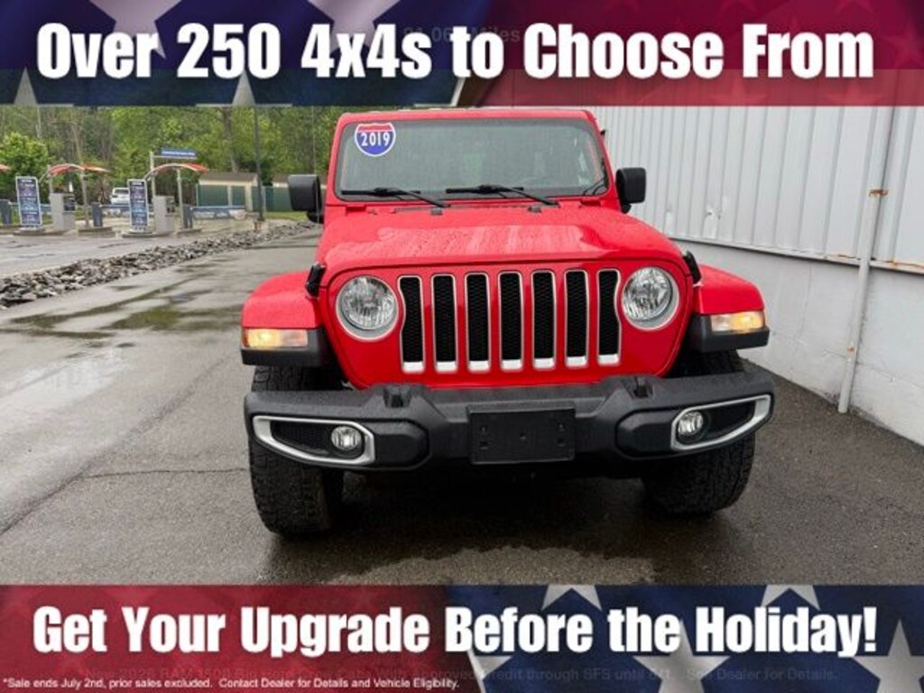 Used 2019 Jeep Wrangler Unlimited Sahara 4x4 SUV