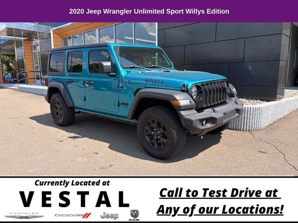 Used 2020 Jeep Wrangler Unlimited Sport SUV