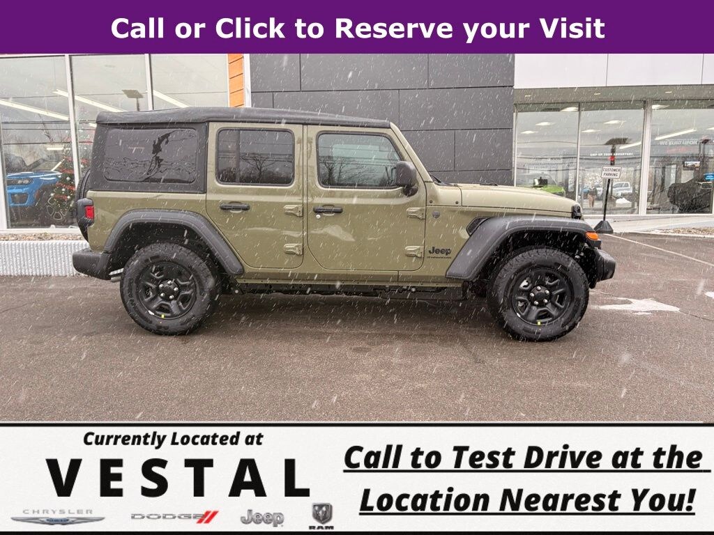 New 2026 Jeep Wrangler Sport Sport Utility