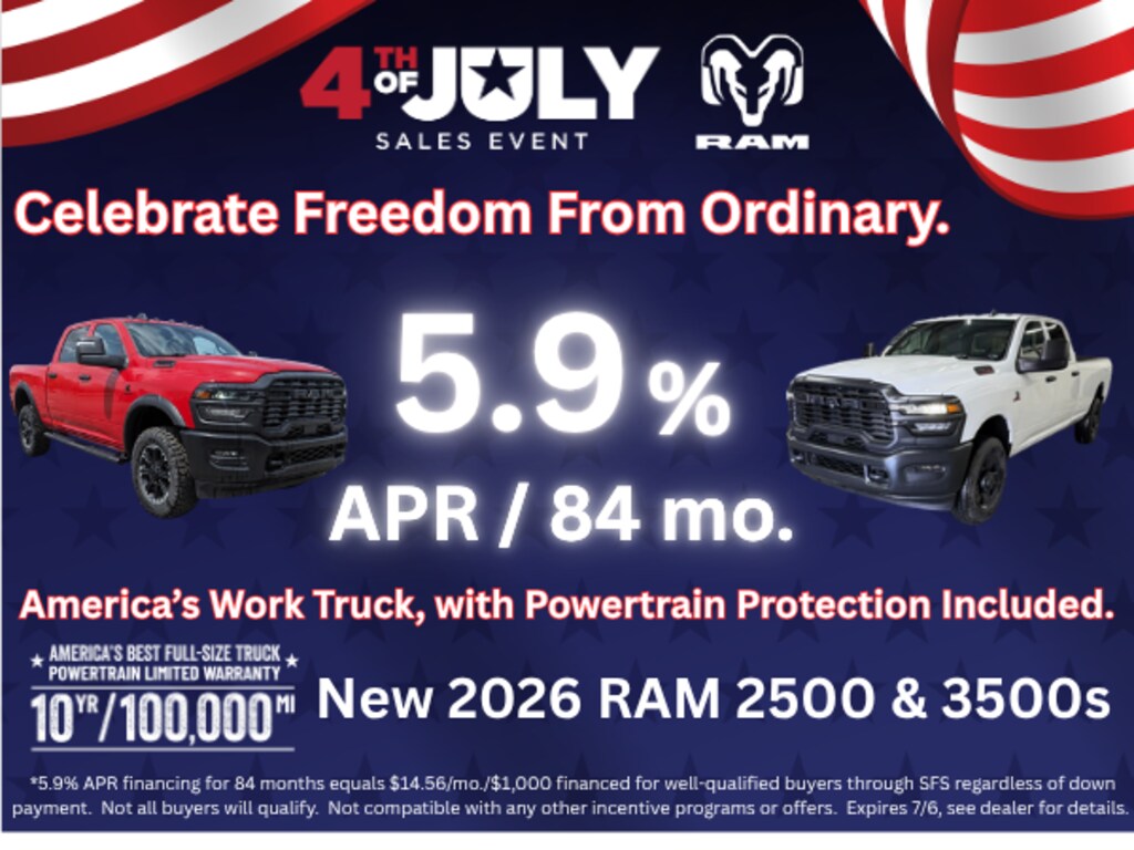 New 2026 Ram 2500 Tradesman Pickup