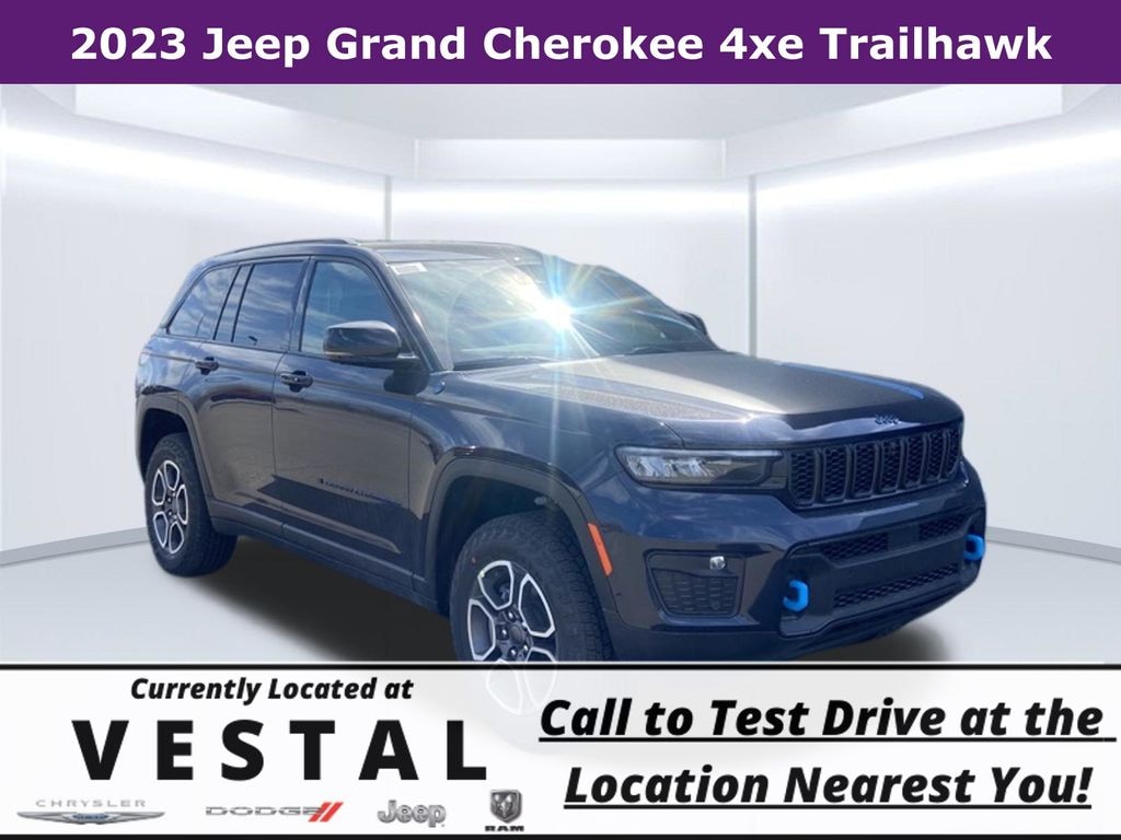 New 2023 Jeep Grand Cherokee Trailhawk 4xe Sport Utility