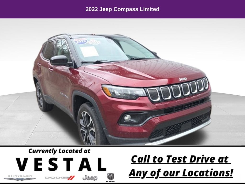 Used 2022 Jeep Compass Limited SUV