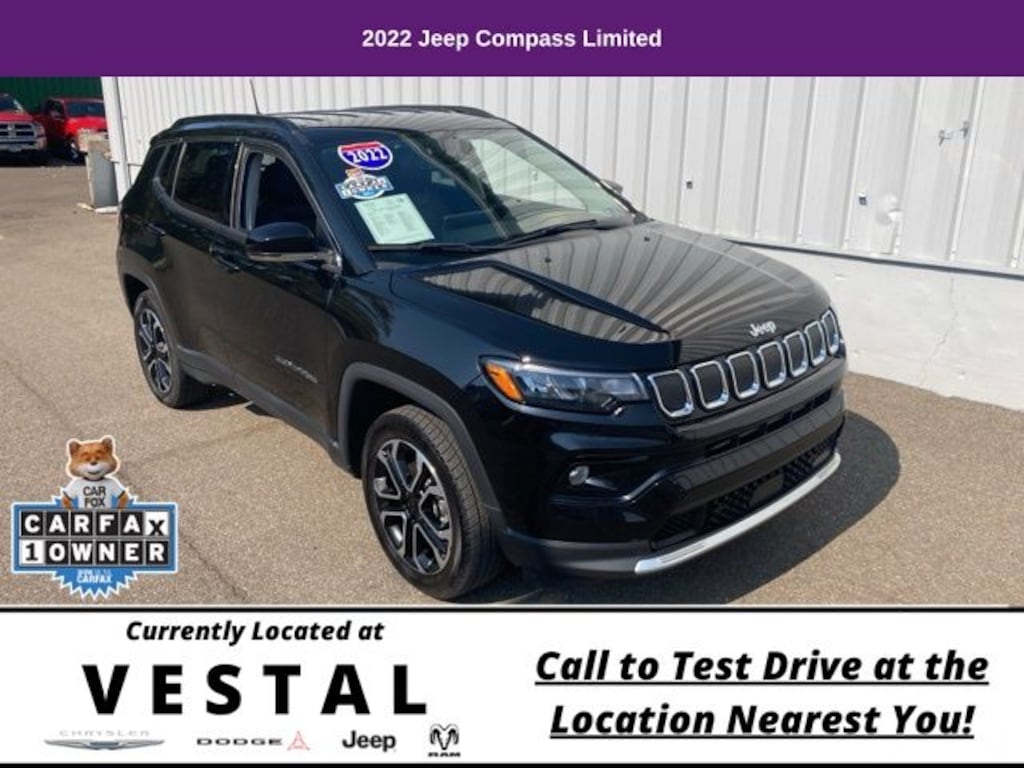 Used 2022 Jeep Compass Limited SUV