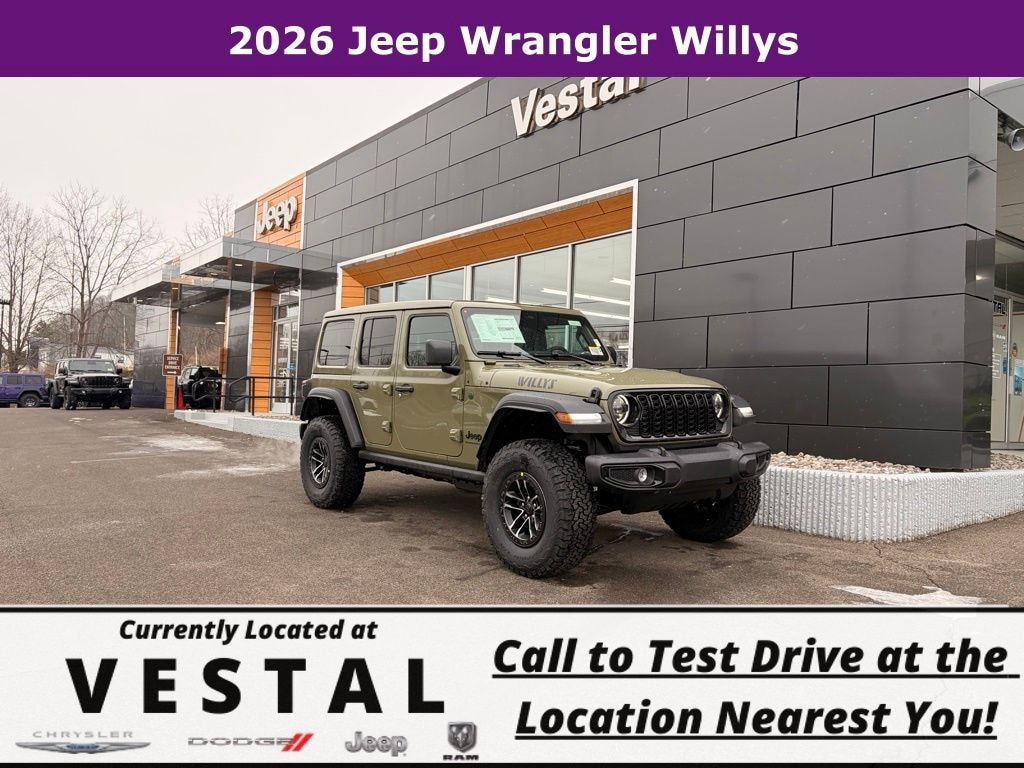 New 2026 Jeep Wrangler Willys Sport Utility