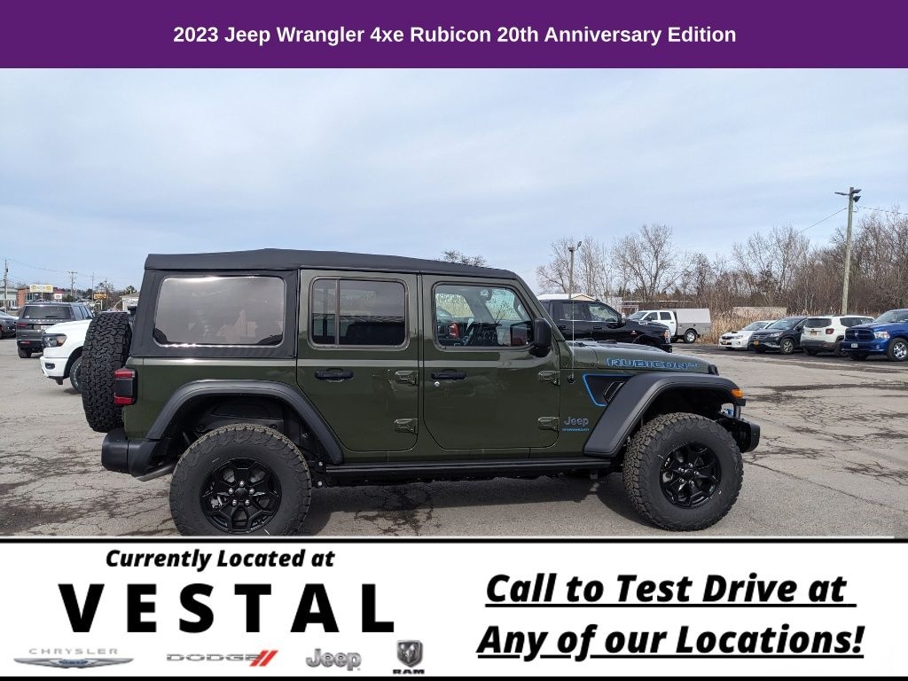 Used 2023 Jeep Wrangler 4xe Rubicon SUV