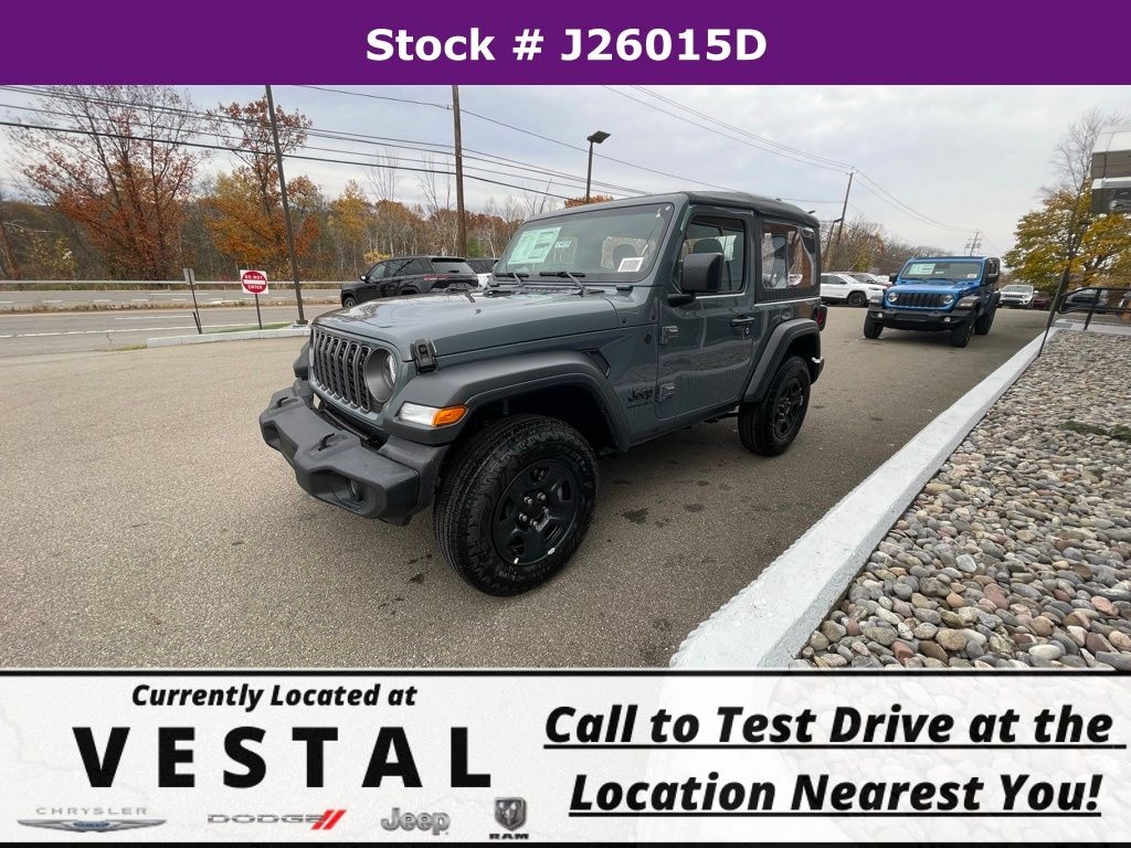New 2026 Jeep Wrangler Sport Sport Utility